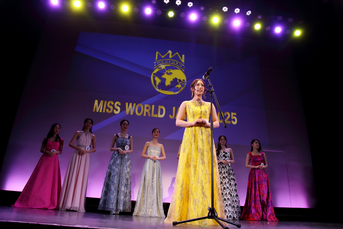 ミス・ワールド・ジャパン2025岡山代表 田中利奈、審査員特別賞を受賞!